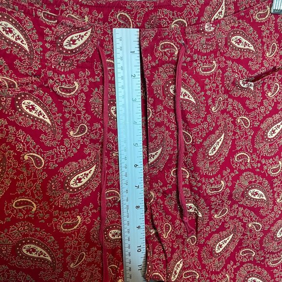 Vintage Ralph Lauren Women 90s Retro Mid Rise Flat Front Pedal Pusher Pant 6 - Picture 9 of 11